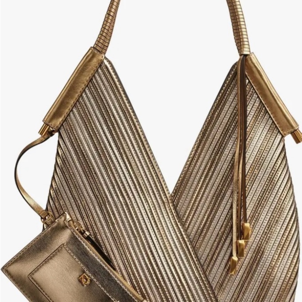 Elegant Gold Women's Bag